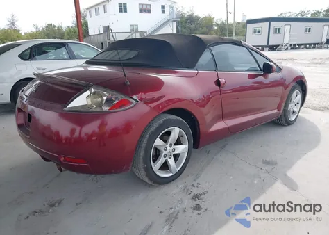 2007 Mitsubishi Eclipse Spyder Gs z USA, uszkodzony, nr VIN 4A3AL25F17E033314